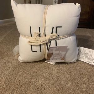 Rae Dunn live love laugh Pillows